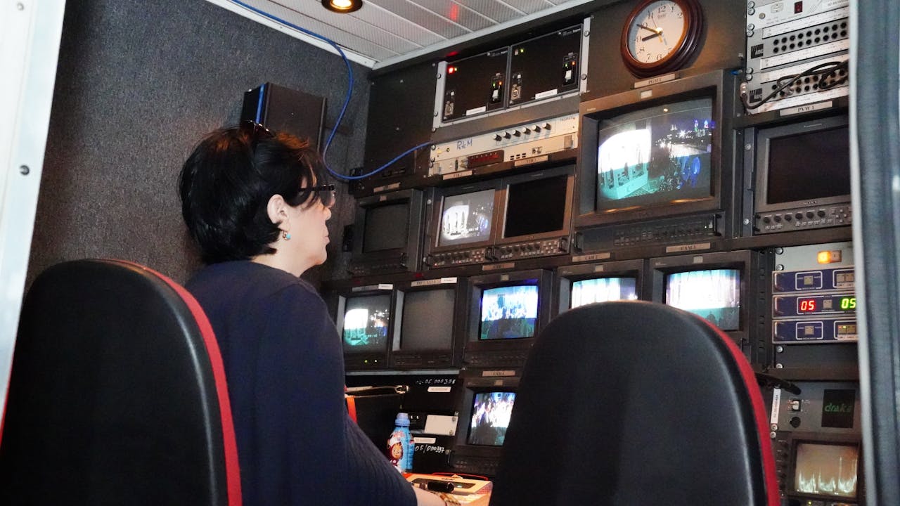 Broadcast systems control room